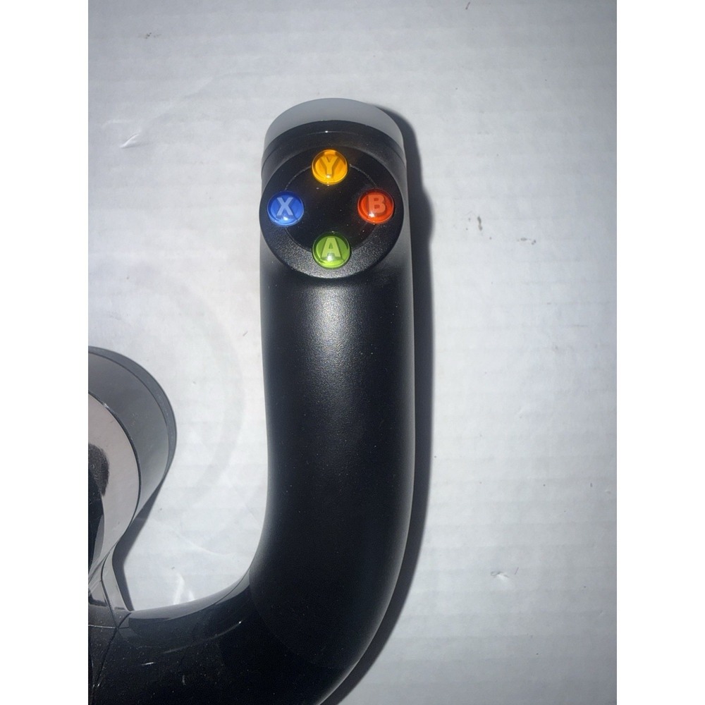 Xbox 360 Speed Wheel Racing Steering Wireless Controller OEM Microsoft Tested - Picture 2 of 6